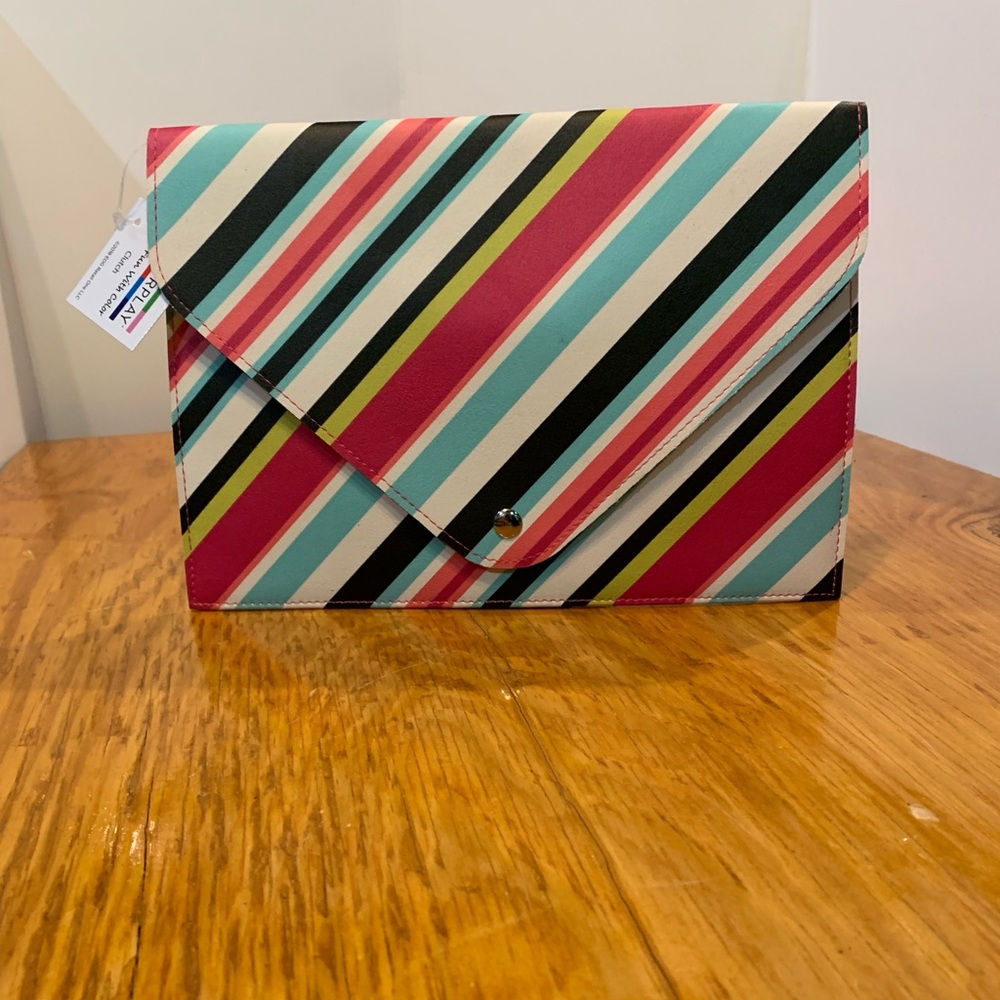 NWT Colorplay clutch.